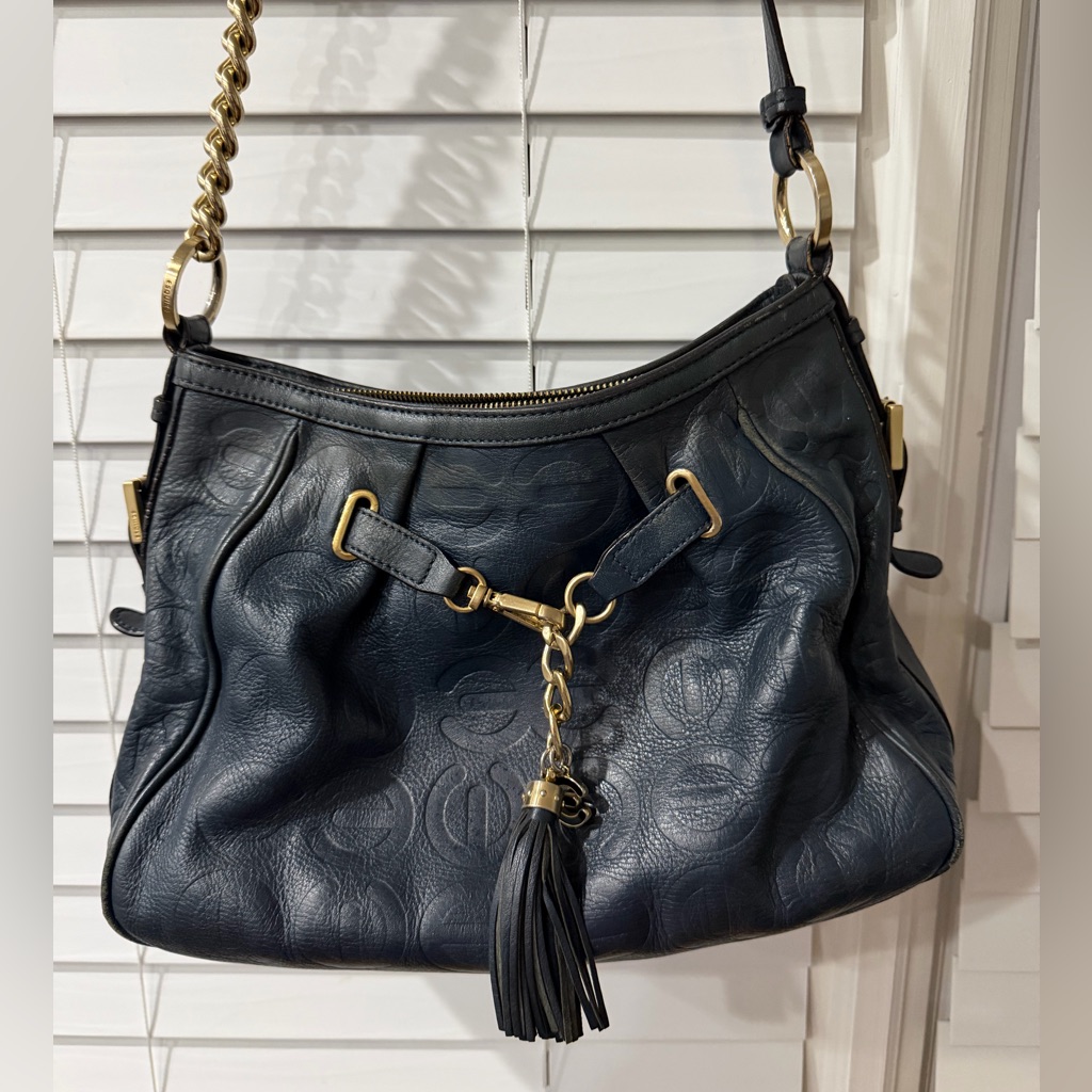 Esquire Women's Leather Shoulder Bag With Tassel! Best Offer Accepted!